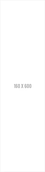Advertise with 160 by 600 banner ad