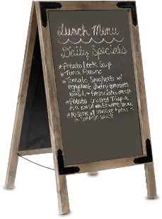 Menu board