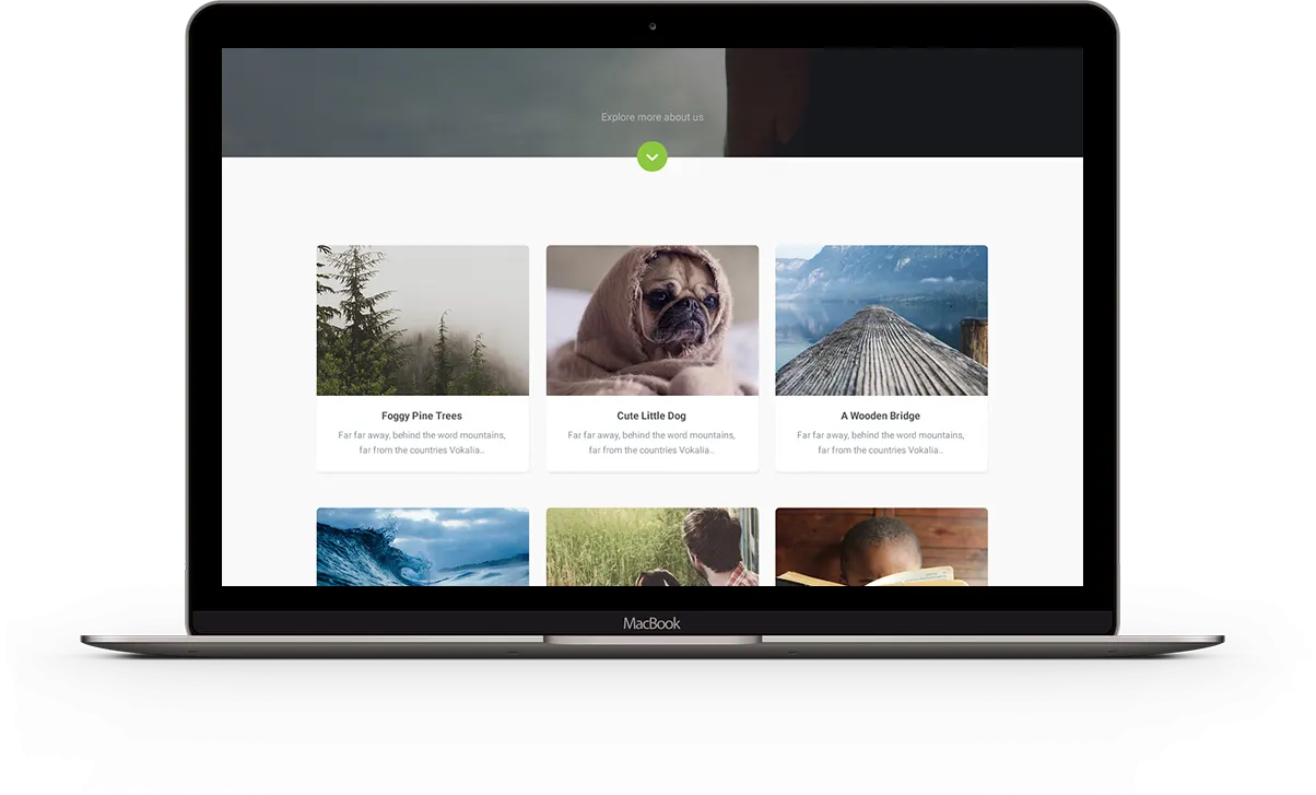 Free HTML5 Bootstrap Template