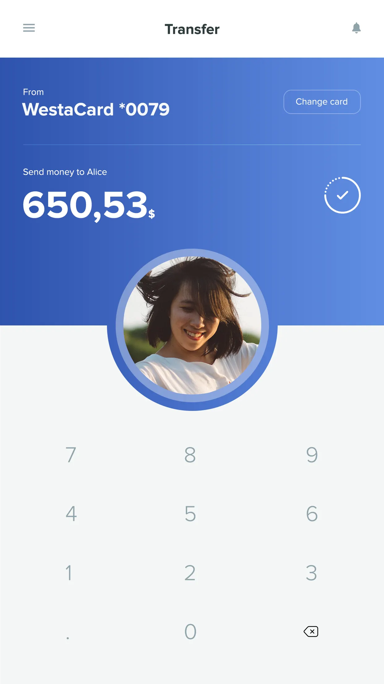 Mobile screen