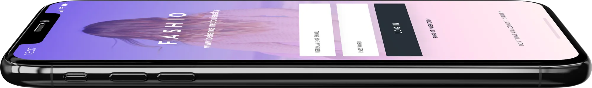 App screen
