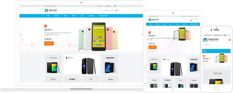 Mobile friendly website testing device concept