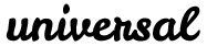 Universal logo
