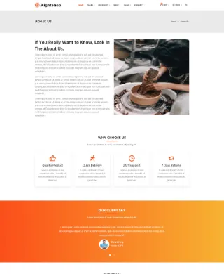 About Us Page