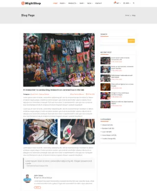 Blog Details Page