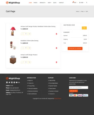 Cart Page