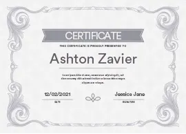 certificat