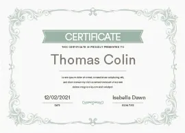certificat