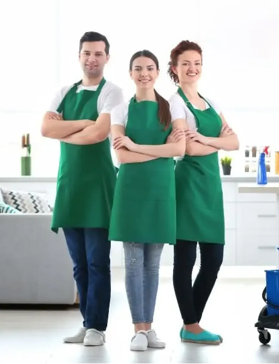 Our cleaning team