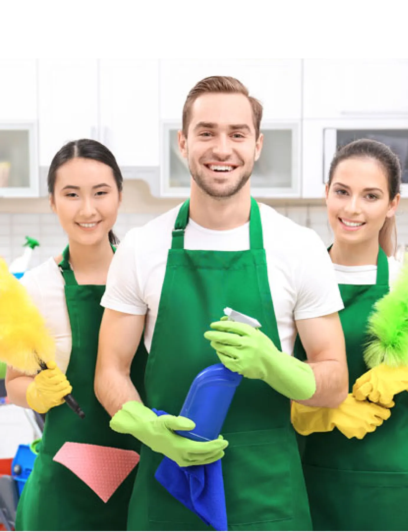Our cleaning team