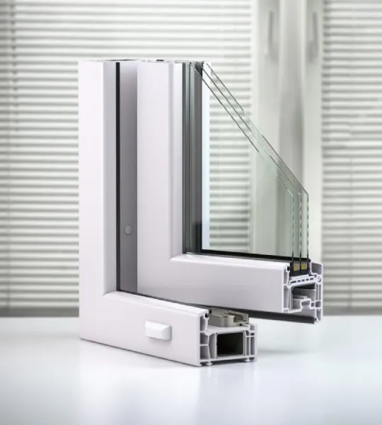 Rehau Blitz New Double-Glazed Window