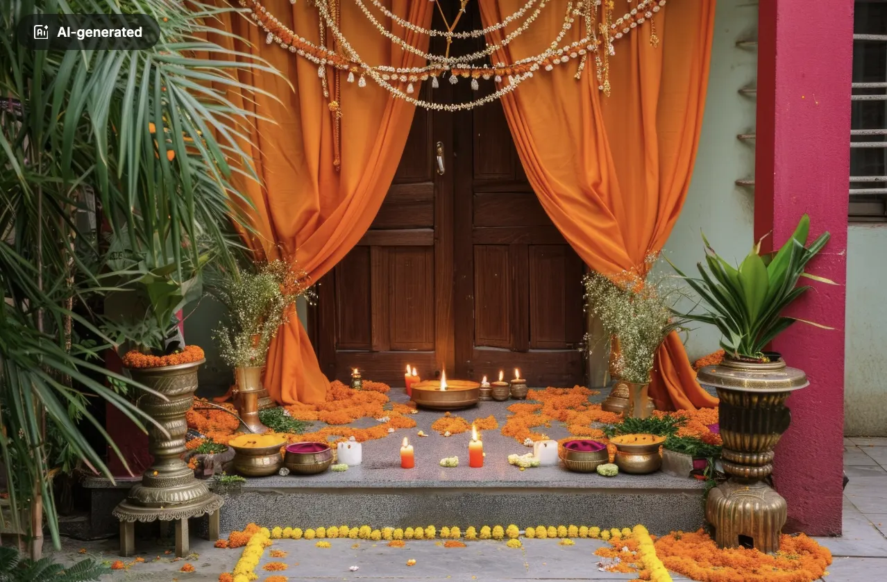 Traditional Haldi