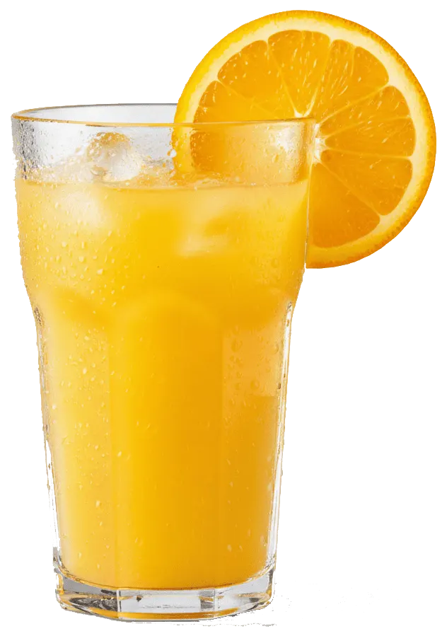 Fresh squeezed orange juice