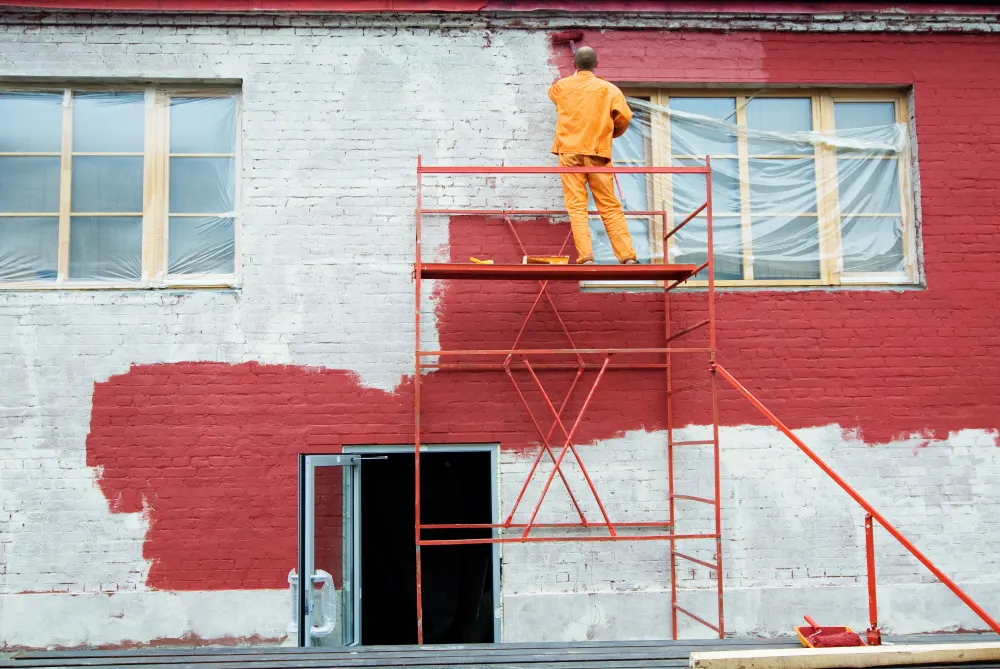 Commercial painting service