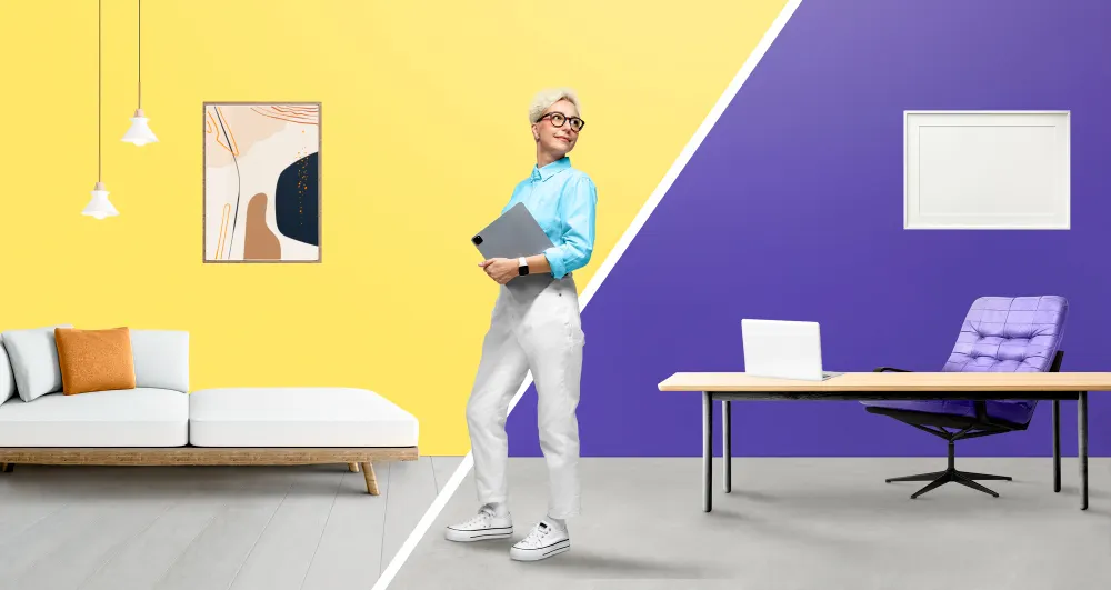 Office after painting