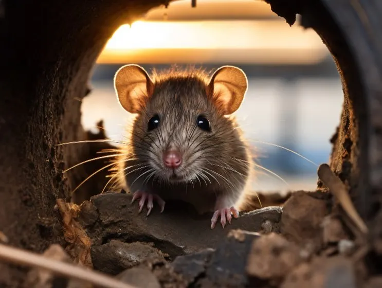 Rodent entry points