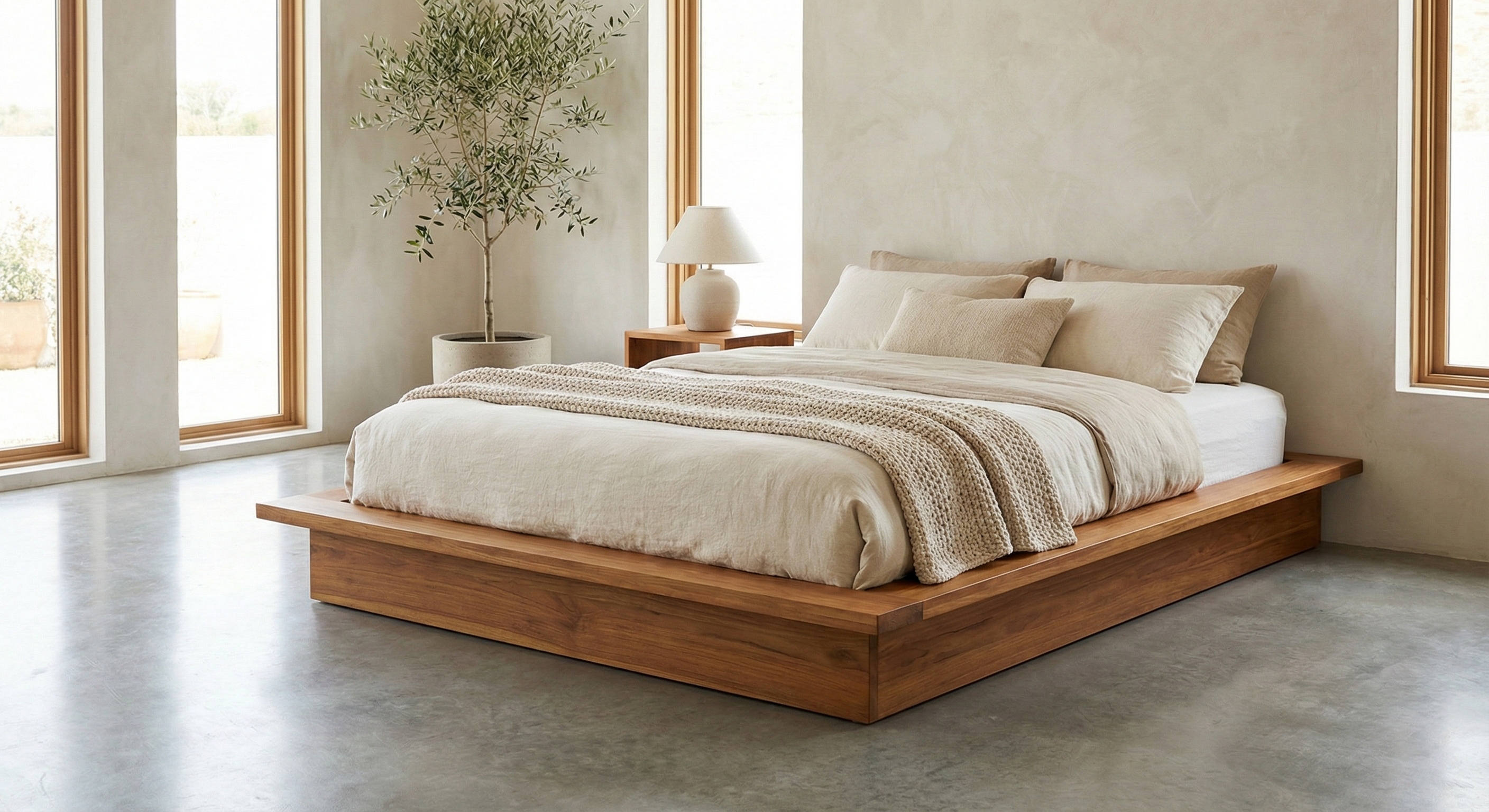 Wooden Bed Frame