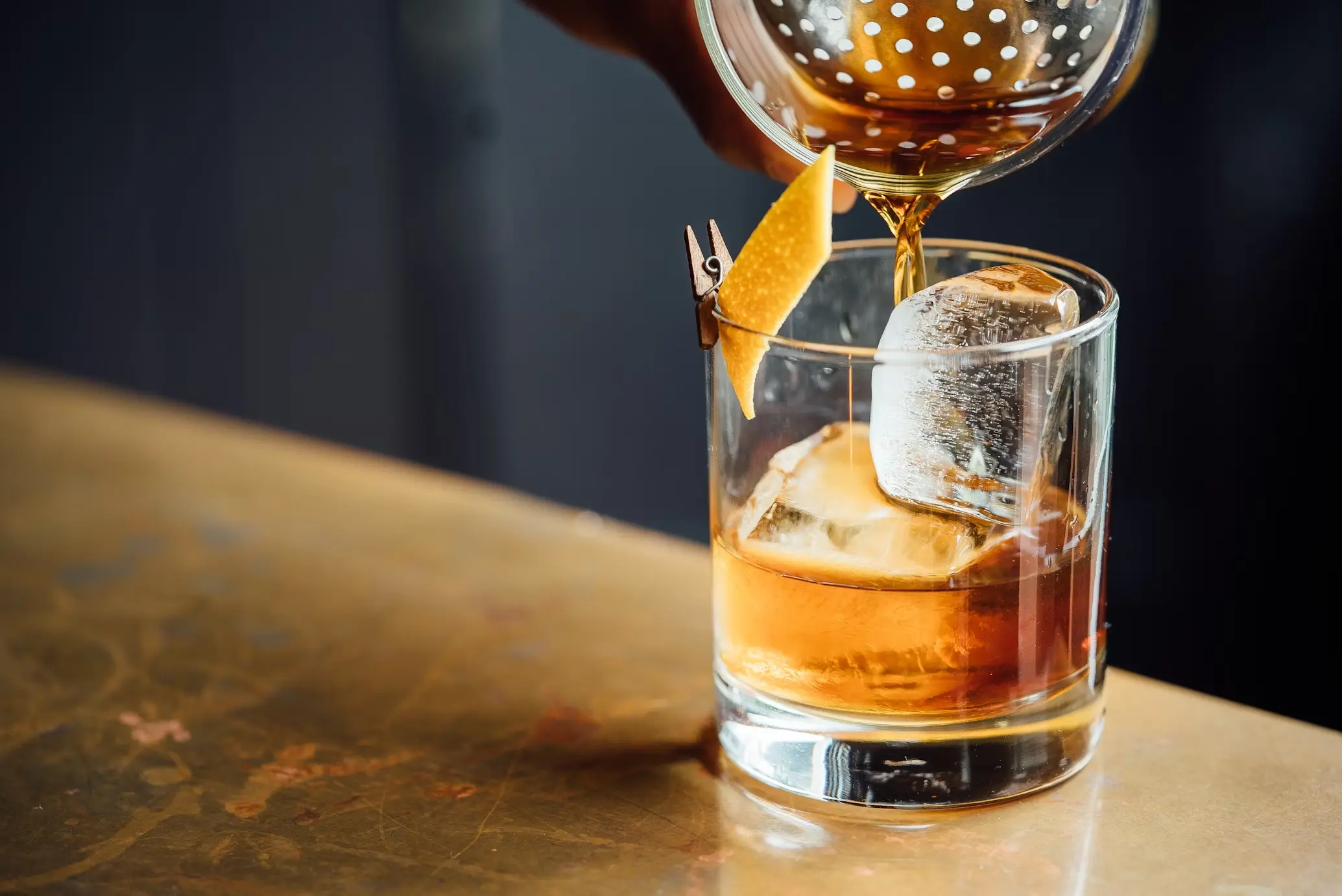 Crafted cocktails and beverages