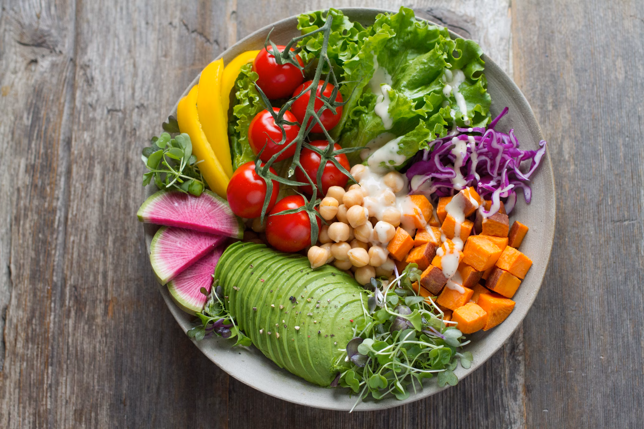 Mediterranean quinoa salad