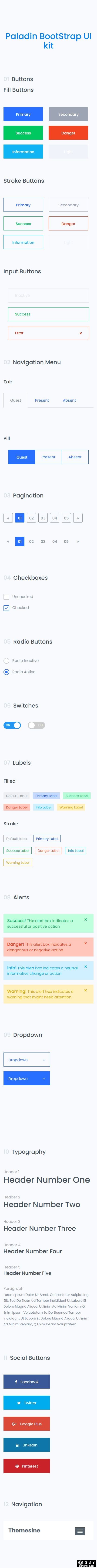 按钮组件合集web模板-手机预览